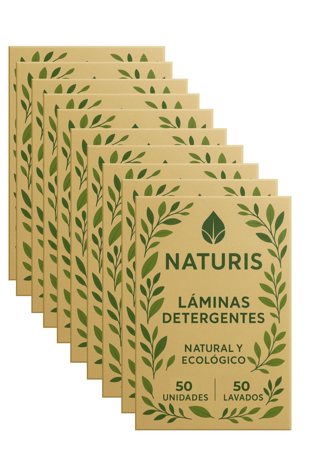 Detergente en láminas